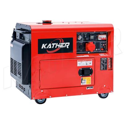 China 140 kg Super Silent 3kva 5kva 8kva 10kva tragbarer Dieselgenerator mit ATS Auto Start 20kva 50kw zu verkaufen