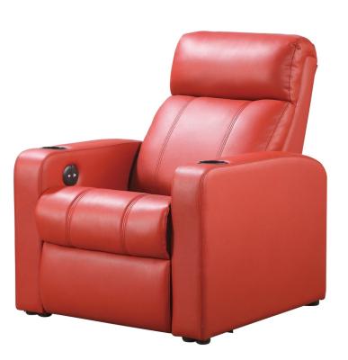 China Commercial Leather Recliner Sofa Home Cheap Furniture Power Furniture Theater Theater Chair for sale