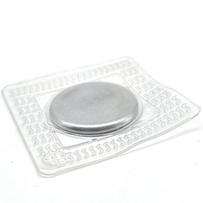 China Industrial Neodymium Magnet Button Magnet Small Simple Disc Magnets With PVC For Clothes for sale