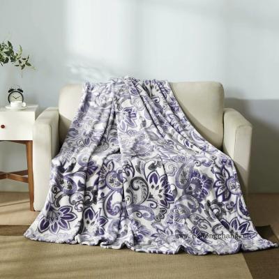 China Wholesale Cheap Useful HOT 100% Flannel Fleece Blanket Polyester Fleece Blanket Printing Weighted Blanket for sale