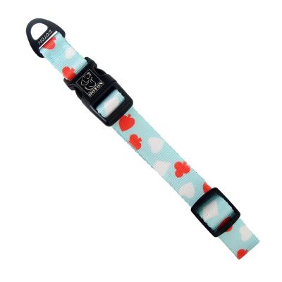 China Reflective Soft Nylon Mesh Padded Reversible Waterproof Dog Harness Dog Collar Strap for sale