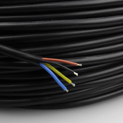 China Electronic Silicone Wire 14 18 20 22 24 A.W.G. Flexible Copper Cable Wires 2 4 6 8 core cable price for sale