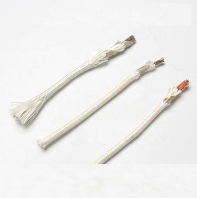 China High Strength Mica GN500 Tape Fiberglass Braided Fire Resistant Wire Oven Cooking Electric Heating Cable for sale