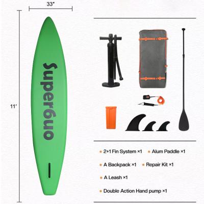 China Unisex Customized Bamboo Paddle Standup Paddle Hydrofoil Surfboard Board for sale