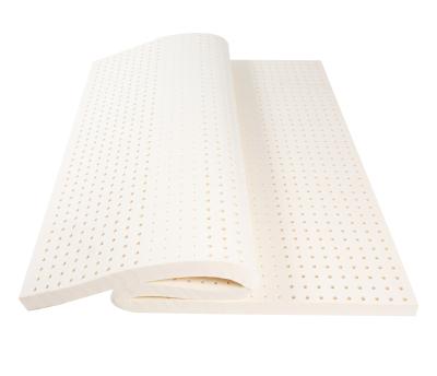 China natural mattress 5cm/7.5cm, 7 zones latex Anti-mite latex foam sheet for sale