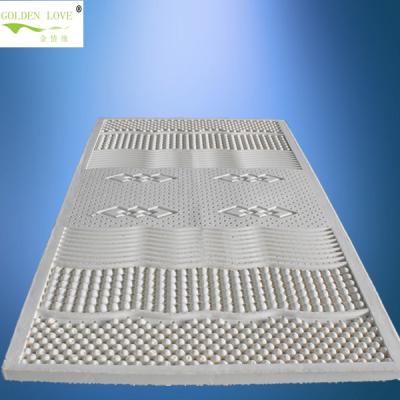 China Home Furniture 7 Zone Mattress Orthopedic Natural Latex Mattress / Topper for sale