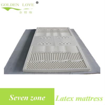 China Home Furniture Europe Technique Latex 7 Zone Air Massage Mattress for sale