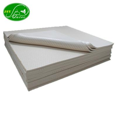 China Removable Cover JSY Latex Sheet, Latex Mattress Sheets, Latex Foam Sheet for sale