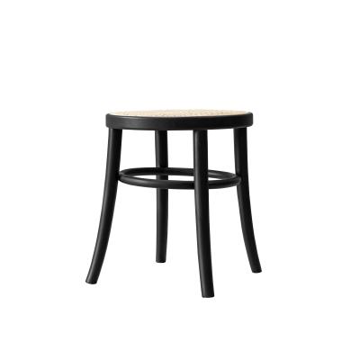 China Strong And Sturdy Durable Solid Wood Stool Round Chair Minimal Living Seat for sale