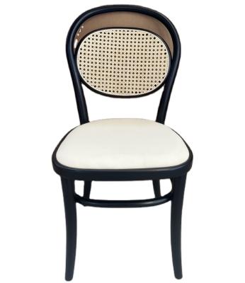 China Simple Design Modern Restaurant Furniture Wood Dining Chair Creative High Chair for sale