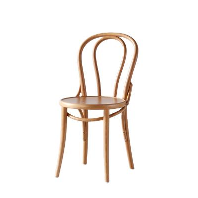 China Launch New Product Chromatic Aberration Whole Wood Bending Process Free Available In Multiple Colors Dining Chair for sale