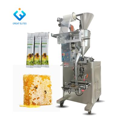 China Automatic Food Film Stick Vertical Bag Liquid Filling Sealer Sachet Honey Packing Machine for sale