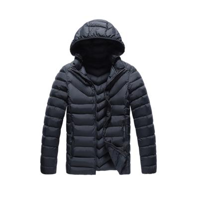 China Factory Waterproof Professional Fabric Detachable Hood Polyamide Men's Cotton Padded Stripper Jackets With Polyamide Lining for sale