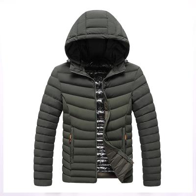 China OEM Waterproof Service Polyamide Fabric Cotton Padded Coat Custom Detachable Hood With Polyester Filling for sale