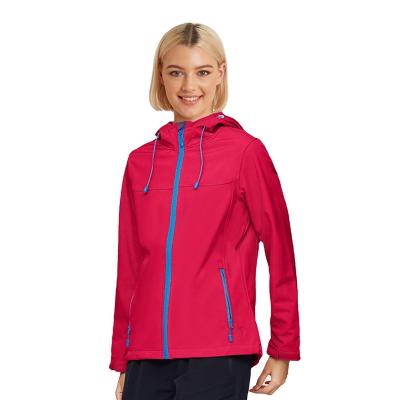 China Professional QUICK DRY Customization rich experience sport style zipper women casual softshell jacket for sale