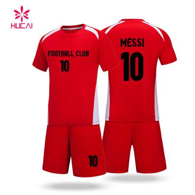 China Sets Custom Design Sublimated Tracksuit Football Apparel 100% Polyester Sublimation Soccer Jersey for sale