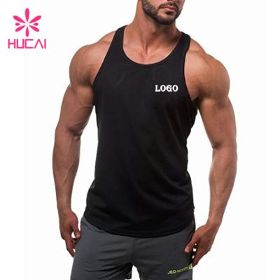 China Custom Breathable Tank Top Workout Plain Gym Types Men's Tank Tops Wholesale Mens Sports Tank Top for sale