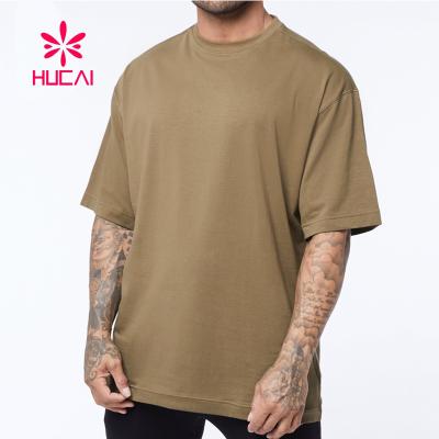 China Breathable Hot Selling Street Wear Tee Loose Fit 100% Cotton Oversized T Shirt Short Sleeves Plain Plus Size Mens T Shirts for sale