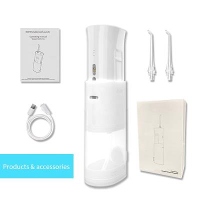 China - Electric Portable Waterproof Dental Teeth Cleaner Oral Irrigator Water Flosser for sale