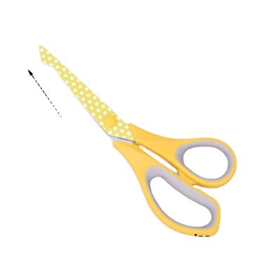 China Quality Home Office Scissors Plastic Super Handle Scissors Sharp Durable Comfortable Scissors for sale