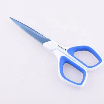 China 6 Inch Eco-friendly Household Blue Universal Scissors for sale