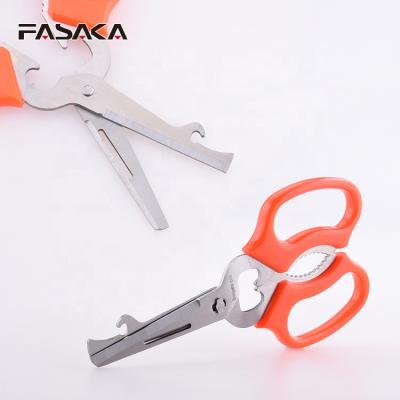 China Amazon Eco-friendly Multifunctional Detachable Kitchen Scissors With PP Handle for sale