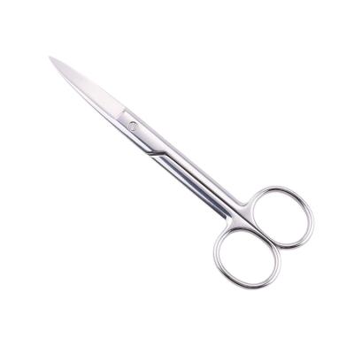 China Custom Small Thinning Scissors Manicure Scissors Eyebrow Care Tool Logo Stainless Steel Professional Beauty Scissors for sale