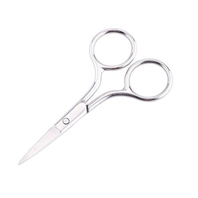 China High Quality Thinning Scissors Beauty Care Tools Metal Beard Balancing Scissors Wholesale Forehead Balancing Salon Small Scissors for sale