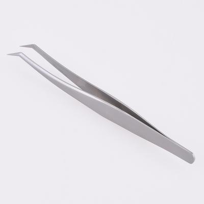 China Eyebrow Stainless Steel Eyelash Extension Pointed Tweezers for sale