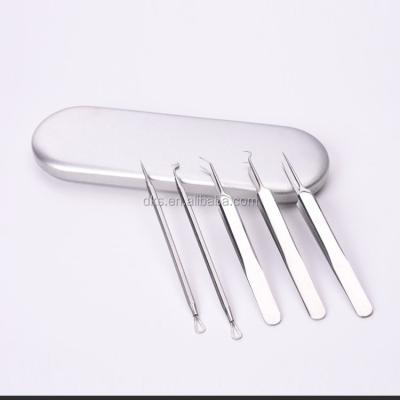 China Stainless Steel HMD003 - Premium 6pcs Manicure Kits Professional Stainless Steel Manicure Set for sale