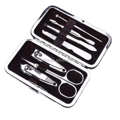 China Classic Personalized Stainless Steel 8pcs Manicure Set Manicure Set for sale