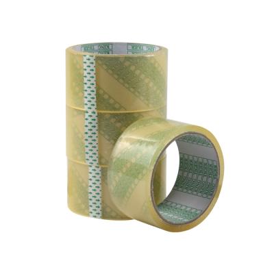 China Waterproof Transparent Waterproof Cello Self Adhesive Packaging Tape With Logo for sale