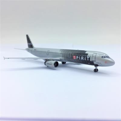 China Customized model high detailed 1:400 wit a321 airlines aircraft n588nk airbus a-321 die cast plane model simulation model for sale