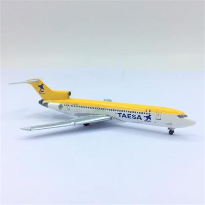 China Simulation Model TEASA 727-200 Customized 1,400 Airplane Model Airplanes High Detailed Die Model Die Cast Model Airplanes For Sale for sale