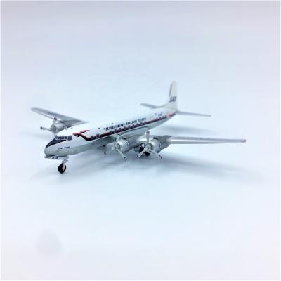 China Douglas DC-6 simulation model SAS Scandinavian airline system aircraft models die cast model airplanes for sale