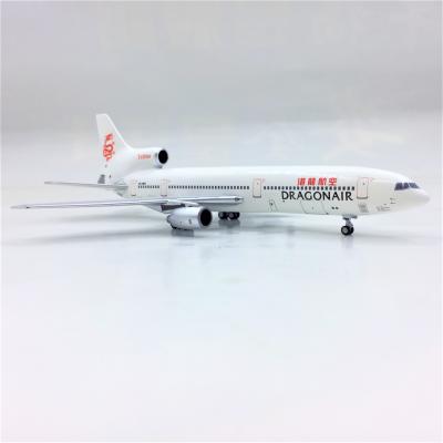 China 1:400 Customized Lockheed Airplane Model L-1011 TriStar Highly Collectible Simulation Model Die Cast Model Airplanes For Dragon Air for sale