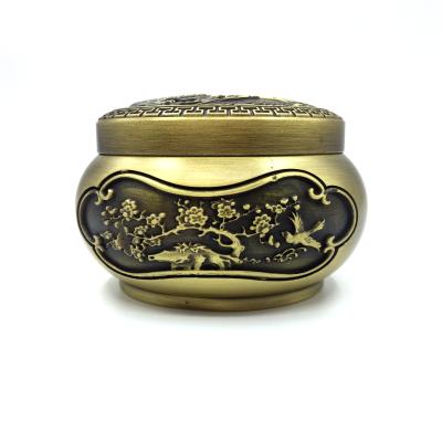 China Censer Coil Sticker Tower Incense Fragrance Antique Pure Brass Censer For Home Meditation Incense In Stock For Sale for sale