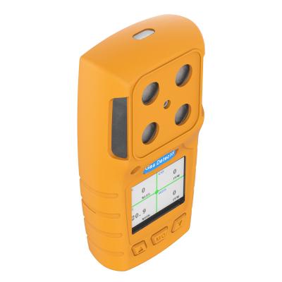 China Personal multi gas detector with Audible, Visual, Vibration , industrial gas detector zu verkaufen