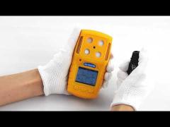 182G 4 In 1 Gas Detector , Portable Multi Gas Analyser With USB Charger Port