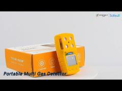 Ammonia Portable Multi Gas Detector Toxic / Combustible High Precision