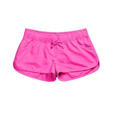 China Wholesale Breathable Quality Women Beach Wear Plain Colors Quick Dry Swim Trunks Beach Hot Shorts for sale