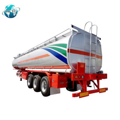 China Heavy Duty Truck Trailer 3 Axle 40000 42000 45000 60000 Liters Fuel Oil Tanker Semi Trailer for sale