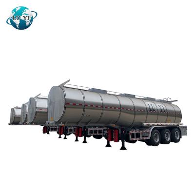 China Diesel Chemical Truck Trailer 30000l 42000 Stainless Steel Lpg Tanker Trailer for sale