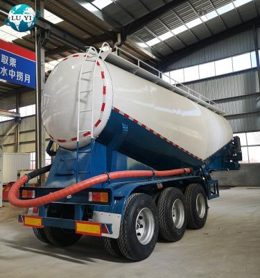 China Truck Trailer Large Capacity 3 Axel 50cbm Cement Tank Trailer For Sale for sale