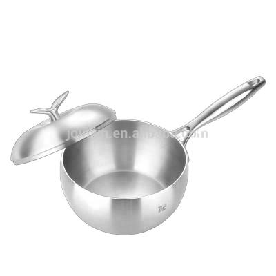 China Sustainable Green No Household Heavy Metals Pure Titanium Dishwashing Sauce Pot And Pan Nonstick for sale