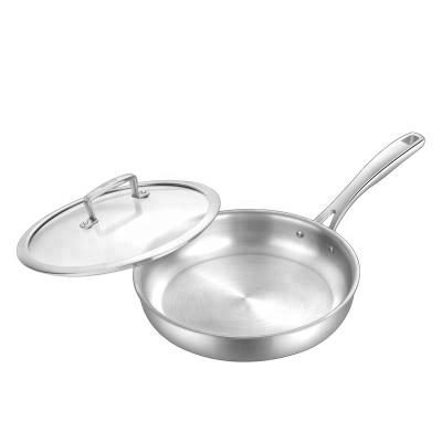 China Sustainable Titanium Kitchenware Cooking Pot Nonstick Frying Pan For Induction Cooker for sale