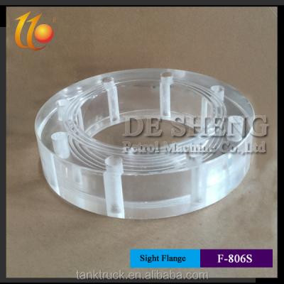 China API Valve Acrylic Fuel Flange Sight Glass API Adapter Valve for sale