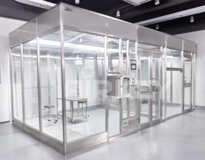 China 100 Modular Lab/Lab Cleanroom Cleanroom Class 100 Customized Portable Clean Room Dust Proof Portable Lab For Sale for sale