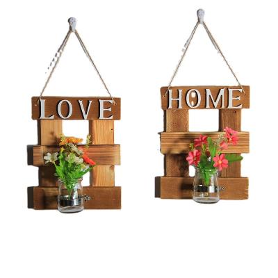 China Art Decor Country Vintage Kitchen Home 3d Wooden Wall Hanging Signs Europe Wall Hanging Decoration for sale