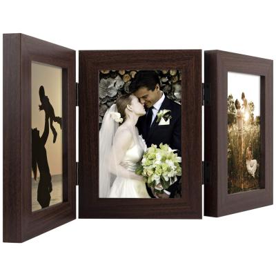 China Wooden Frame 11x14 4x6 Vintage Floating Picture Frames Family Picture Collage Photo Picture Frames For Table Desk for sale